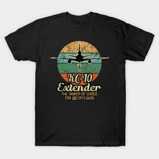 Kc-10 Big Offloads Air Refueling Airplane T-Shirt